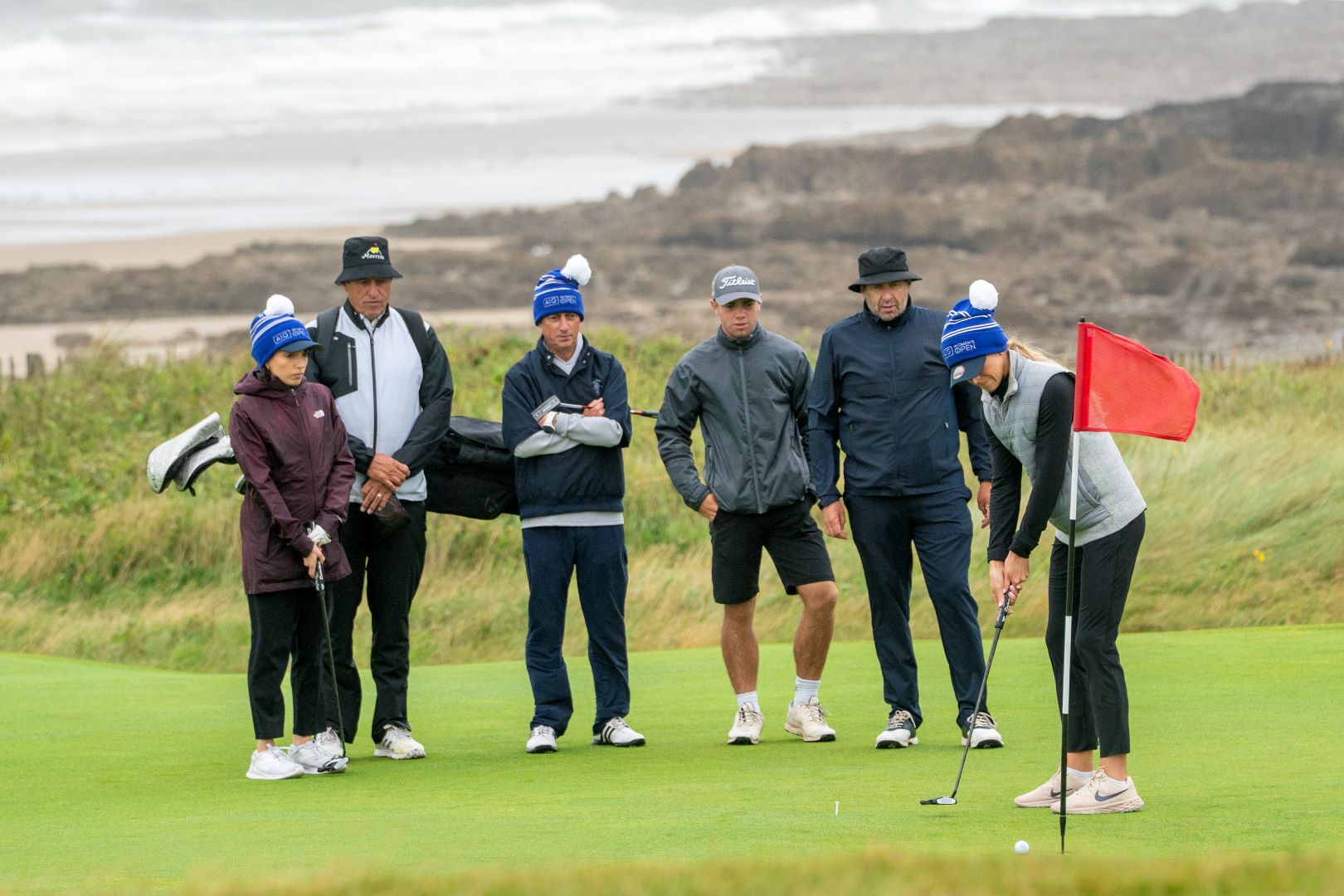 AIG UK Women’s Golf Academy Meets the Moment at Royal Porthcawl